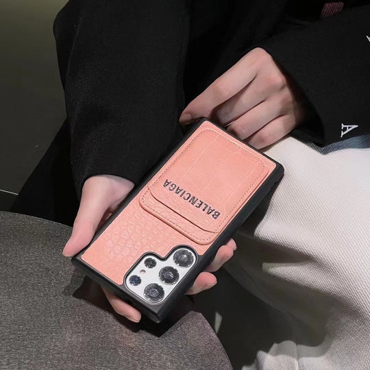 Luxury BL Samsung Case with Card Holder