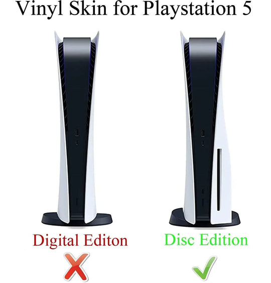 5 IN 1 PLAYSTATION 5 DISK PROTECTOR SKIN