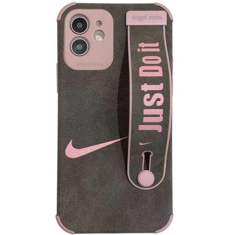 NK JUST DO IT CASE WITH HAND STRAP FOR IPHONE