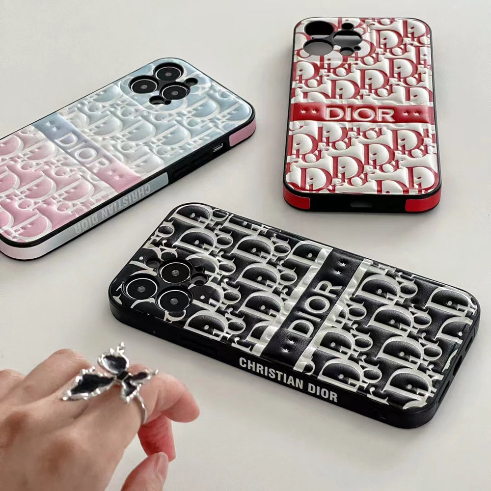 Chic iPhone Case with Dior Fashion Lady Design
