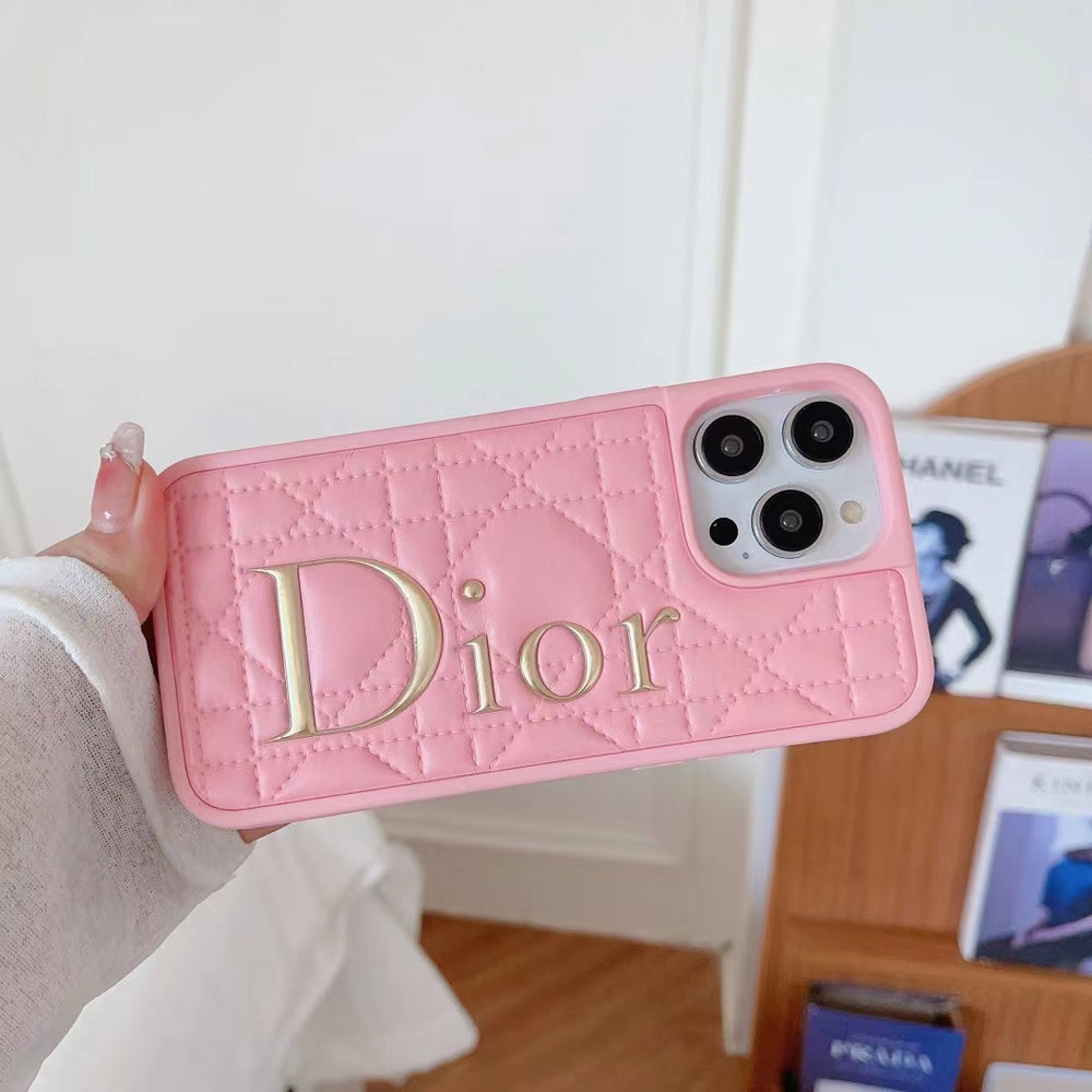 legant Dior iPhone Case: Elevate your phone's style with this sophisticated accessory