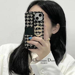 LUXURY DIIOR LADY PHONE CASE FOR IPHONE