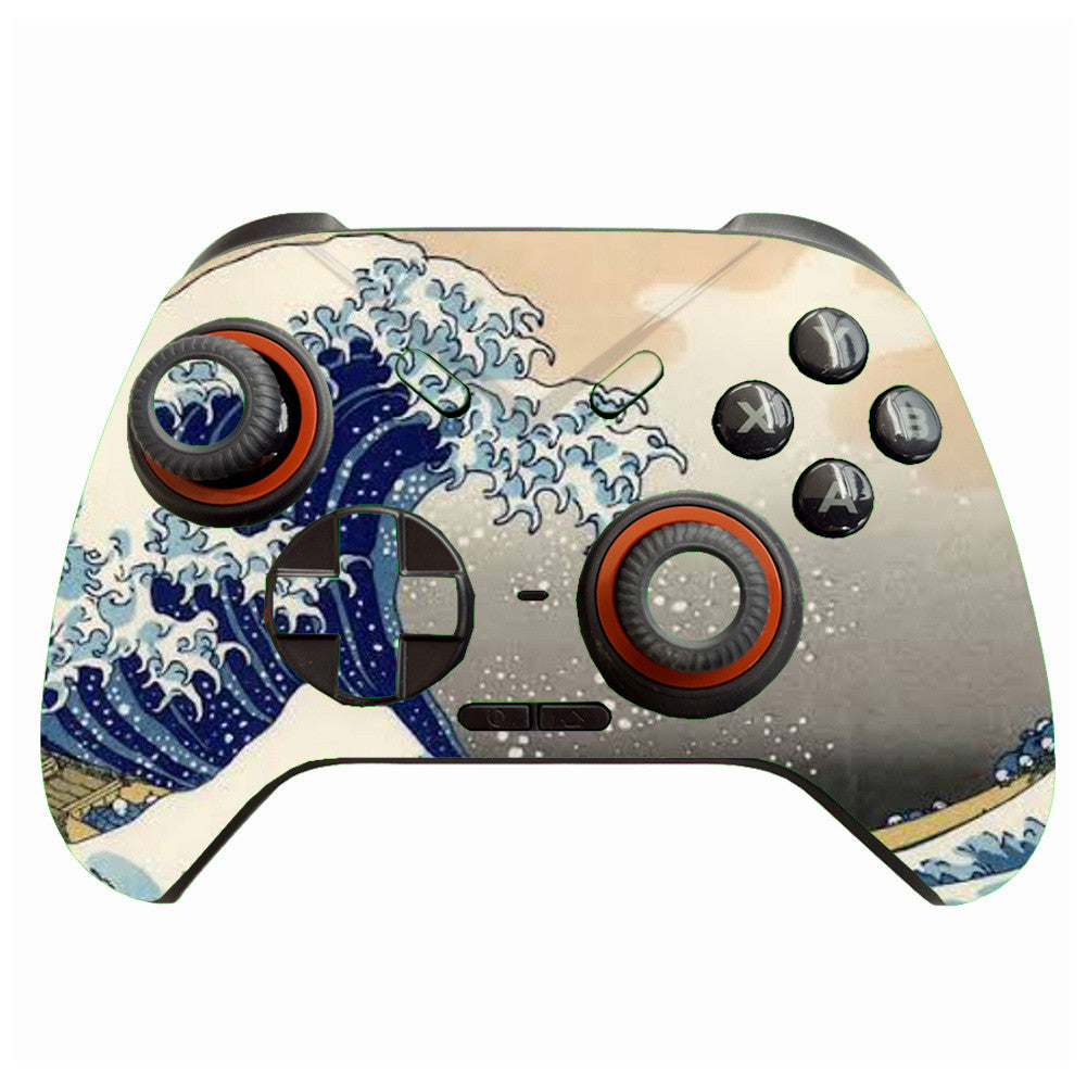 Great Wave FLYDIGI Direwolf Protector Skin: Ride the wave of style and protection with this stunning skin, perfectly crafted for your gaming device by Best Skins