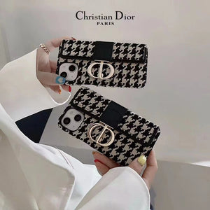 LUXURY DIIOR LADY PHONE CASE FOR IPHONE