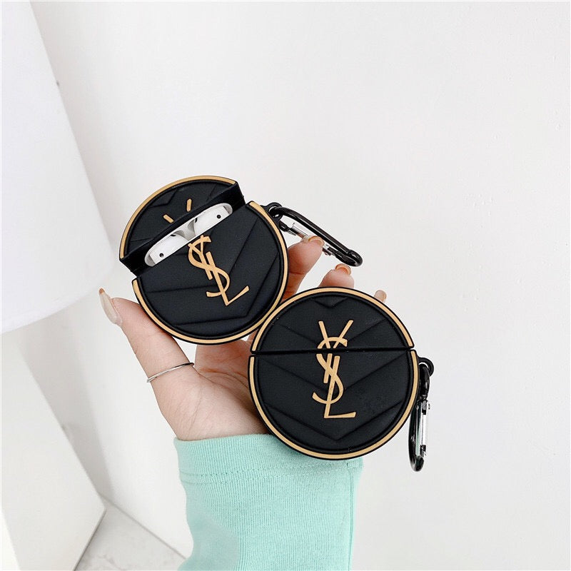 YSL Logo AirPods Cover - Elevate Your Tech Style with Iconic Elegance