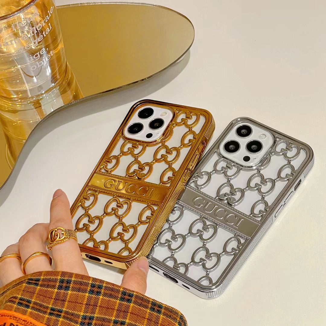 Luxury 3D Fashion GG Soft iPhone Case