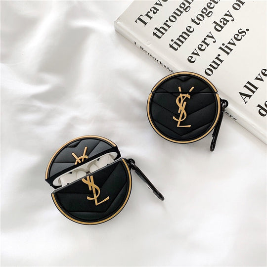 Premium YSL Design AirPods Case - Fashion and Functionality in Perfect Harmony