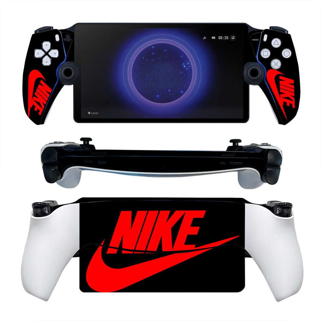 Nike x PlayStation Portal Protector Skin: A dynamic blend of sport and gaming aesthetics for your console.