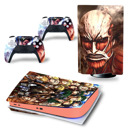 ATTACK ON TITAN - PLAYSTATION 5 DISK EDITION PROTECTOR SKIN