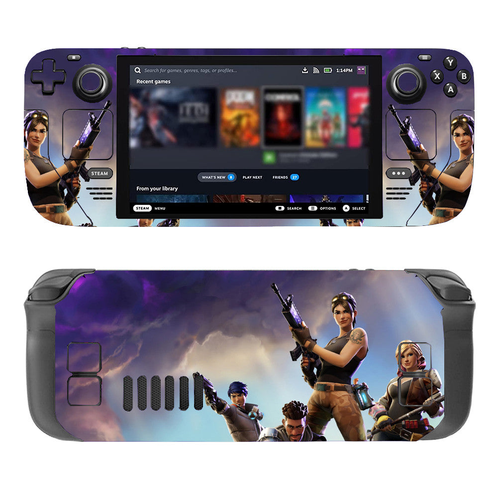 Fortnite Steam Deck Protector Skin - Front View