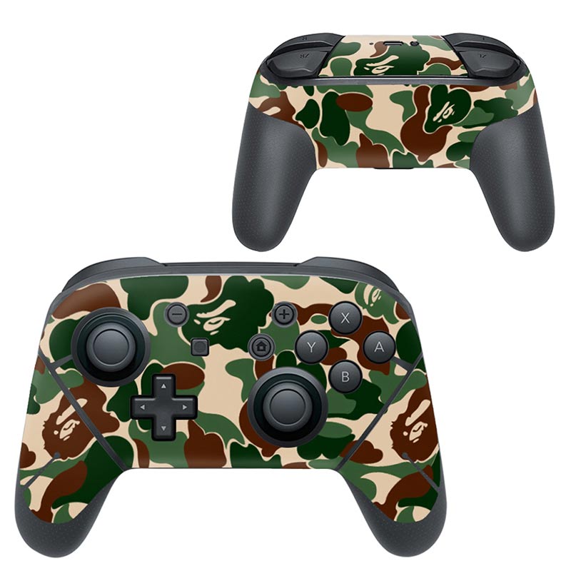 CAMOUFLAGE - NINTENDO SWITCH PRO CONTROLLER PROTECTOR SKIN - best-skins