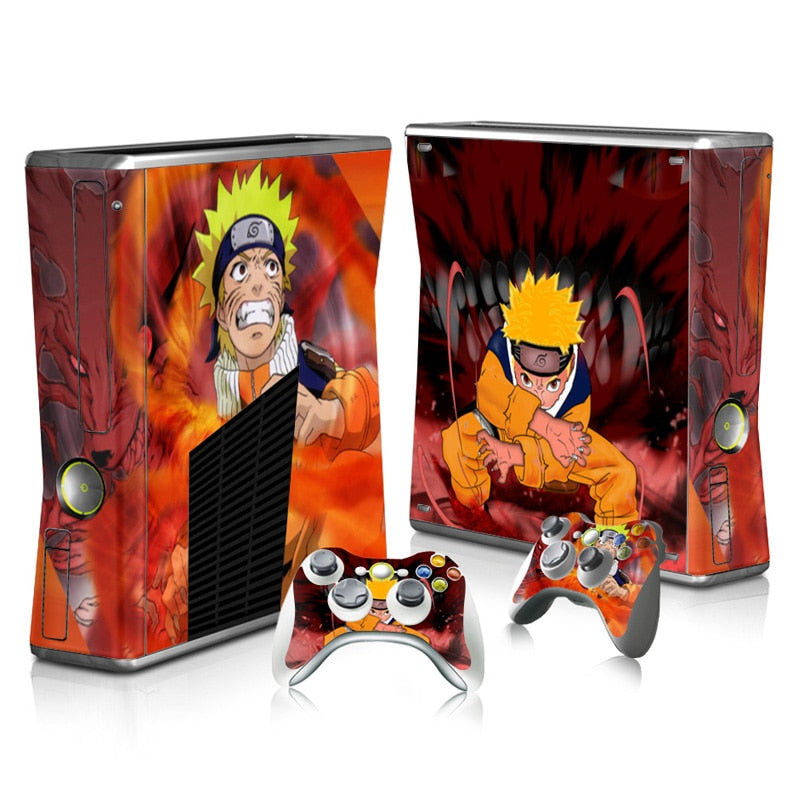 NARUTO - XBOX 360 SLIM PROTECTOR SKIN - best-skins