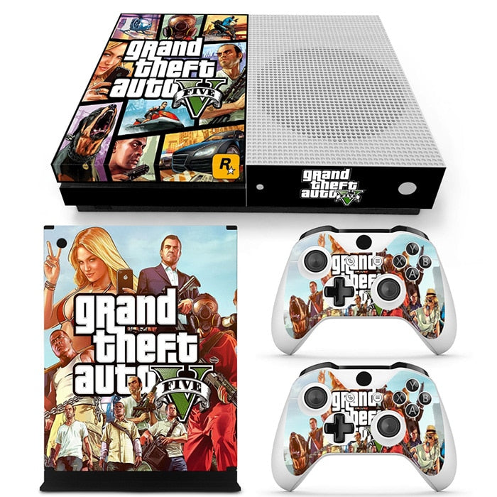GRAND THEFT AUTO V - XBOX ONE S PROTECTOR SKIN - best-skins