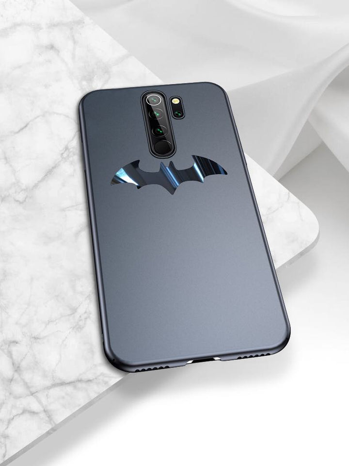 LUXURY METAL BATMAN MATTE  CASE FOR XIAOMI REDMI NOTE 10 9 8 7 MI 10 9 T 8 SE LITE PRO