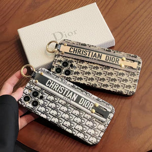 DIIOR LADY PHONE CASE WITH HAND STRAP FOR IPHONE X-13