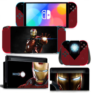 IRON MAN - NINTENDO SWITCH OLED PROTECTOR SKIN