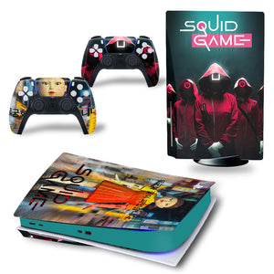 SQUID GAME - PLAYSTATION 5 DISK & PS5 DIGITAL PROTECTOR SKIN