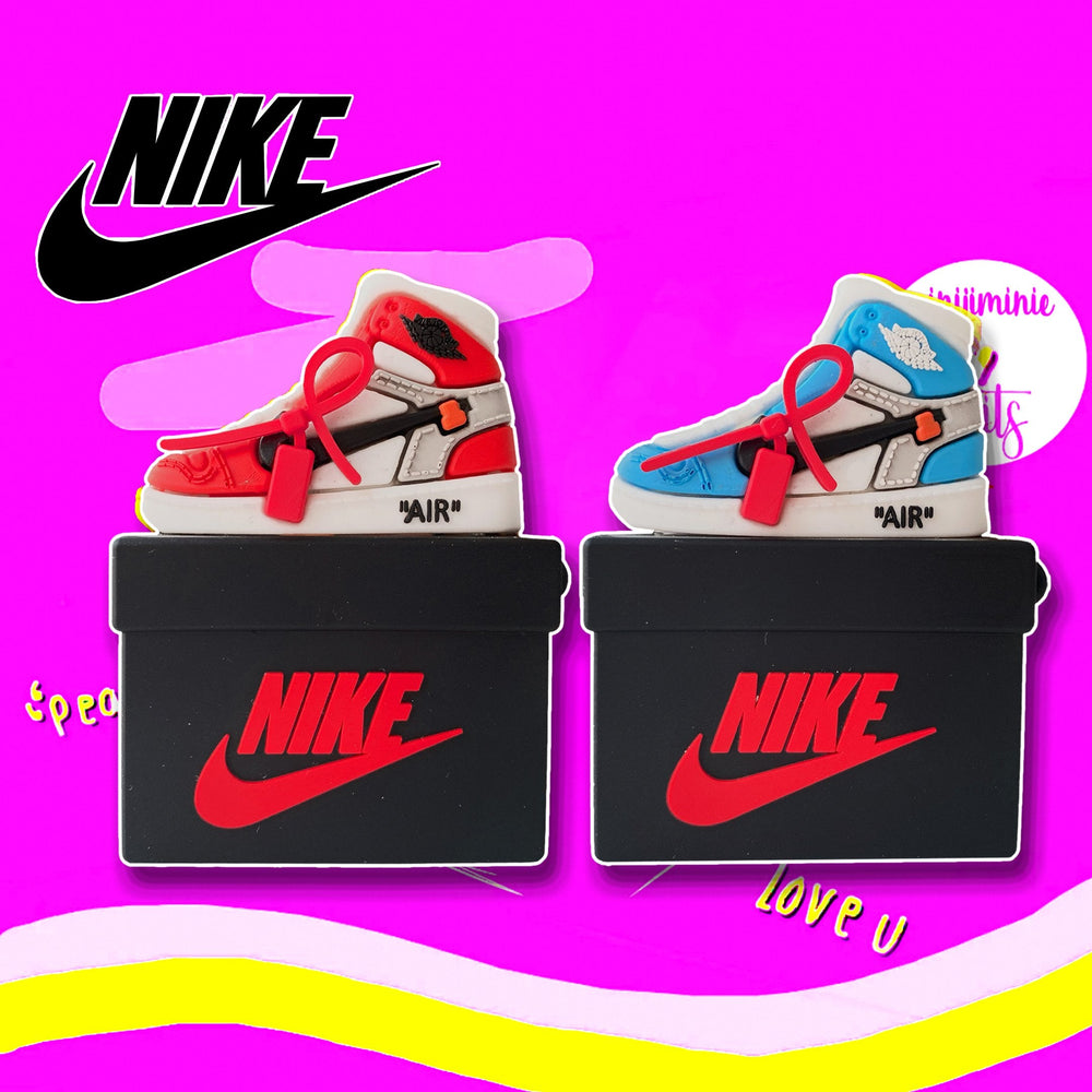NK Air Jr Shoes with Shoe Box Airpods Cases