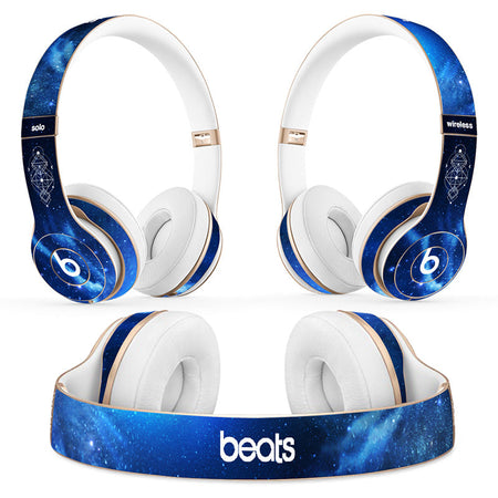 SPACE GALAXY - BEATS HEADPHONES WIRELESS SOLO PROTECTOR SKIN - best-skins
