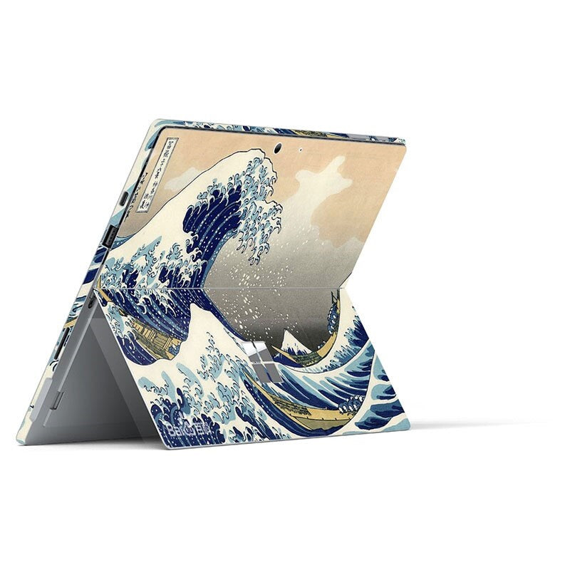 THE GREAT WAVE OFF KANAGAWA - MICROSOFT SURFACE PRO 7 PROTECTOR SKIN - best-skins