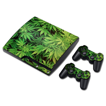 MARIJUANA CANNABIS - PLAYSTATION 3 SLIM PROTECTOR SKIN - best-skins