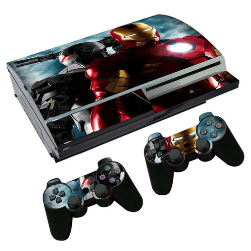 IRON MAN - PLAYSTATION 3 FAT PROTECTOR SKIN - best-skins