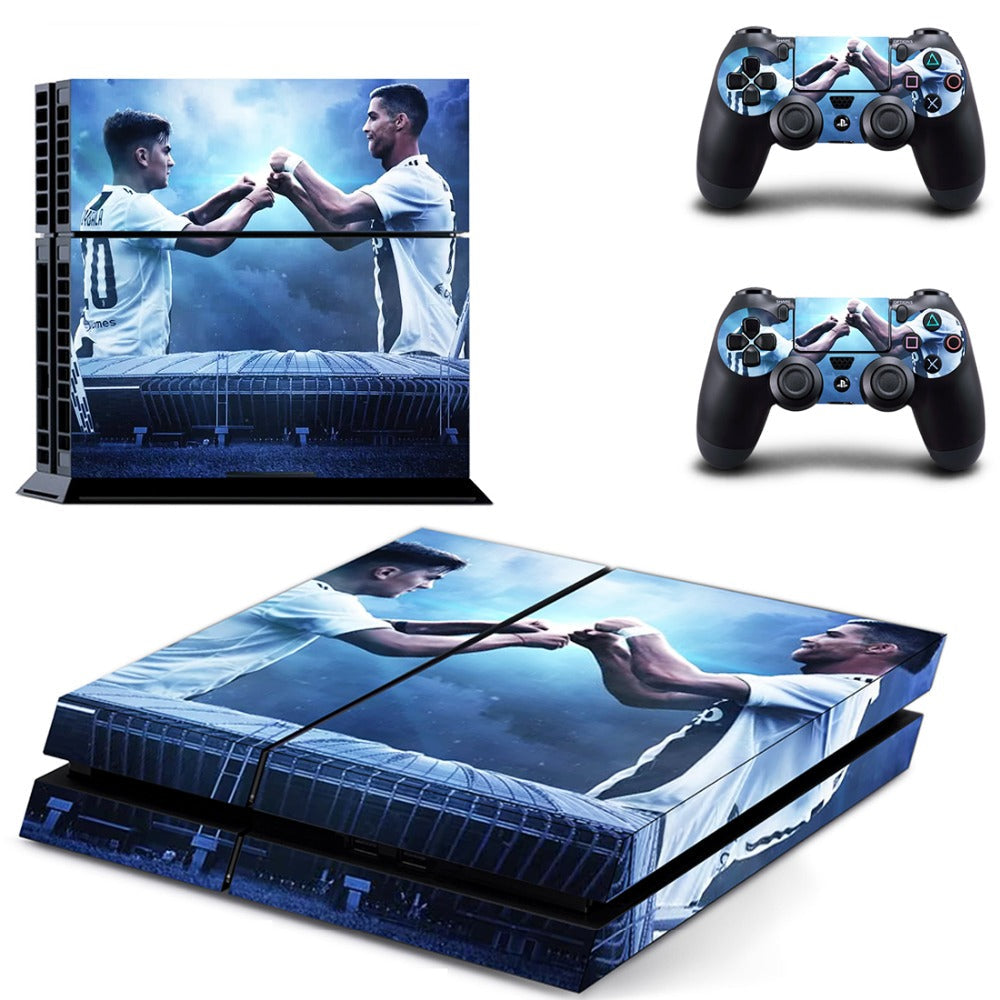 CR7 AND DYBALA JUVENTUS TEAM - PLAYSTATION 4 PROTECTOR SKIN - best-skins