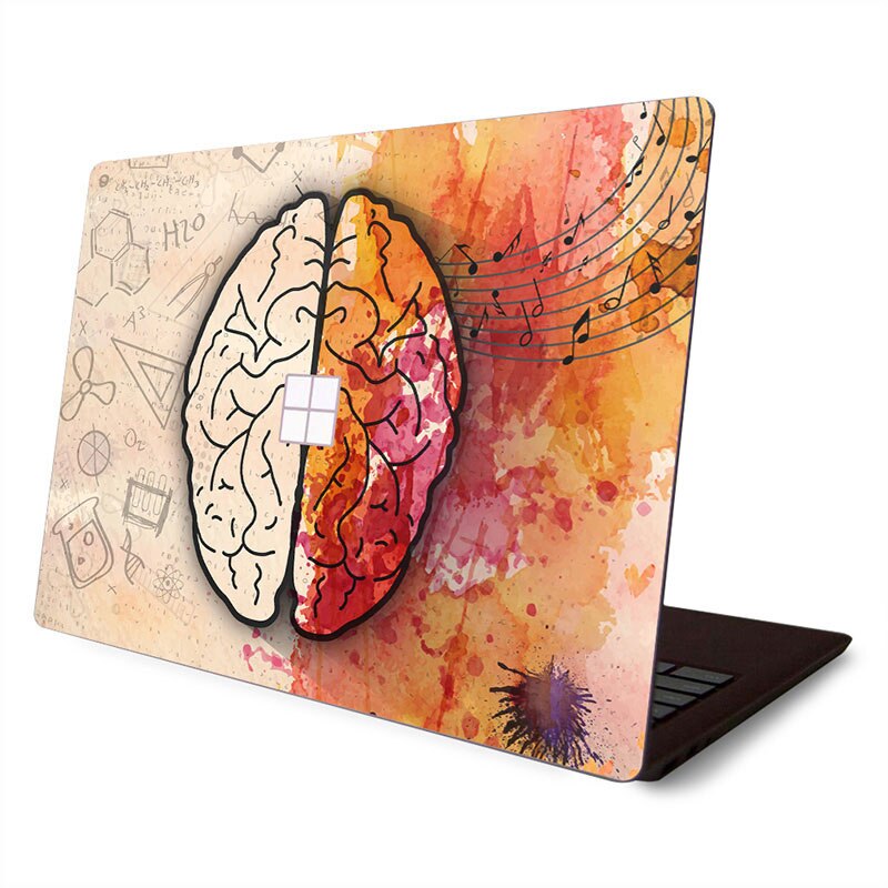 LEFT RIGHT BRAIN - MICROSOFT SURFACE LAPTOP 13.5 PROTECTOR SKIN - best-skins