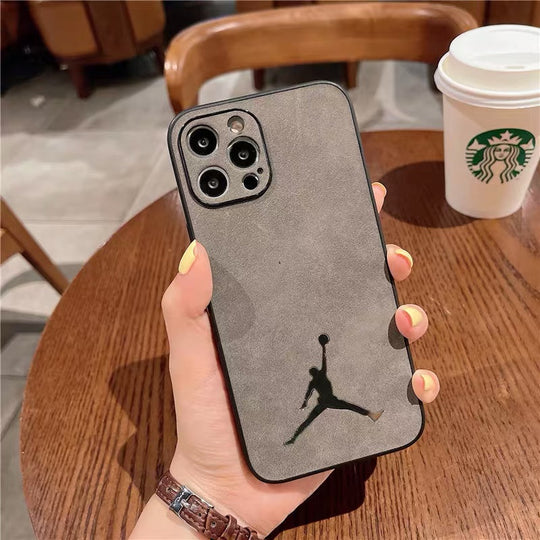 Protective AIR Jordan iPhone Case in Action