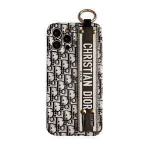 DIIOR LADY PHONE CASE WITH HAND STRAP FOR IPHONE X-13