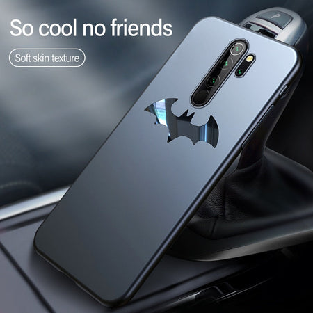 Ultra-thin Metal Bat Phone Case For Xiaomi Redmi Note 10 9 8 7 Mi 10 9 T 8 SE Lite Pro Luxury Matte PC Magnetic Protection Cover