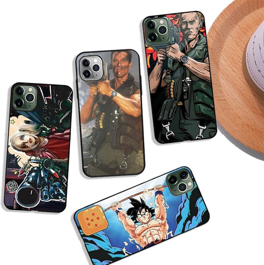 Arnold Commando iPhone Case | Soft Silicone Case | Best-Skins