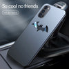 Ultra-thin Metal Bat Phone Case For Oppo Reno 4 3 2 R17 A91 A79 A11 Find X2 F11 F9 Pro Luxury Matte PC Magnetic Protection Cover
