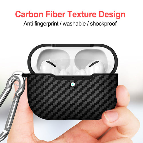 CARBON FIBER TEXTURE - AIRPODS AND AIRPODS PRO CASES - best-skins