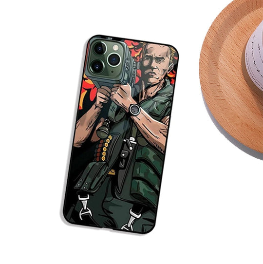 Arnold Commando iPhone Case | Soft Silicone Case | Best-Skins