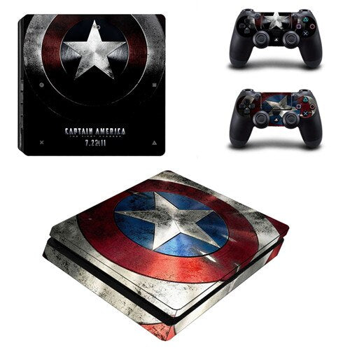PS4 Captain America Skin | PS4 Slim Protector Skin | Best-Skins