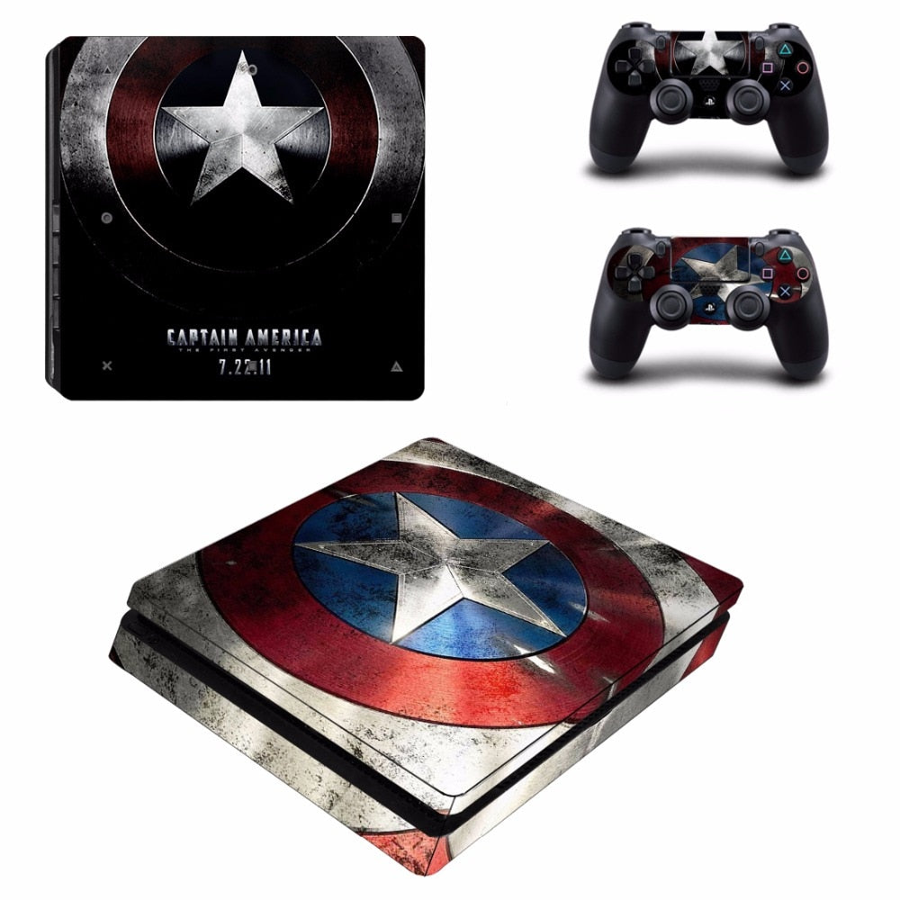 PS4 Captain America Skin | PS4 Slim Protector Skin | Best-Skins
