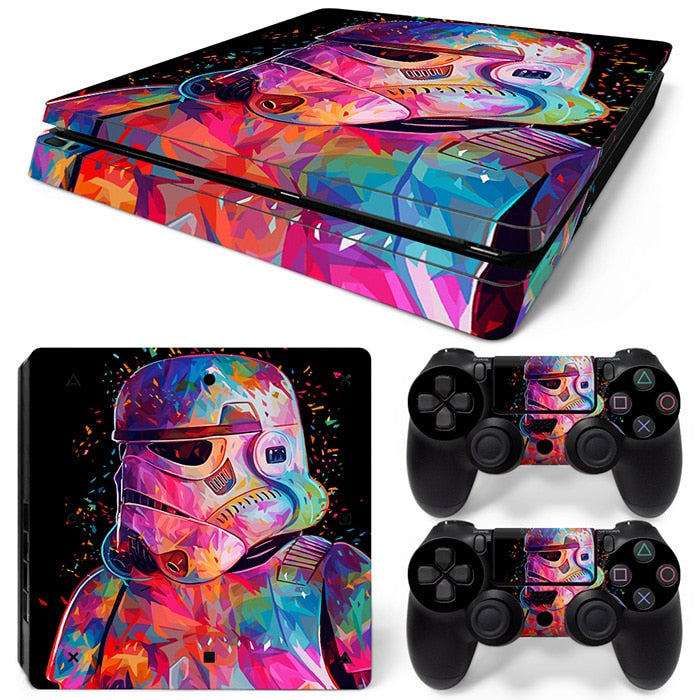 STAR WARS STORMTROOPER  - PLAYSTATION 4 SLIM PROTECTOR SKIN - best-skins
