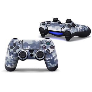 BLUE CAMOUFLAGE - PLAYSTATION 4 CONTROLLERS SKIN - best-skins
