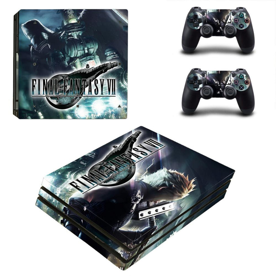 FINAL FANTASY - PLAYSTATION 4 PRO PROTECTOR SKIN - best-skins