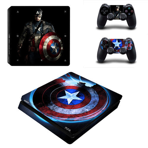 PS4 Captain America Skin | PS4 Slim Protector Skin | Best-Skins
