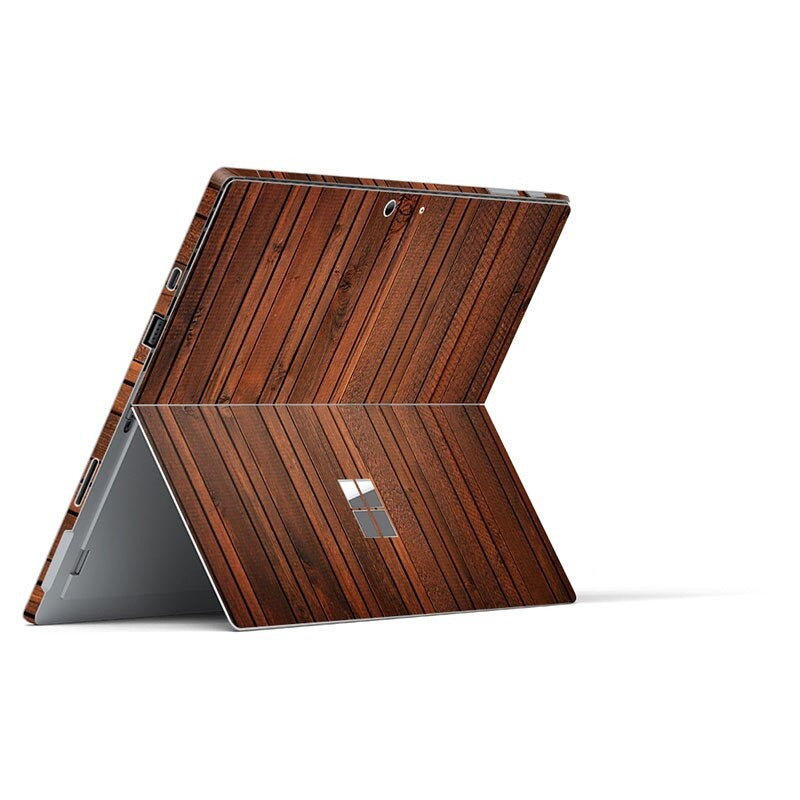 BROWN WOOD - MICROSOFT SURFACE PRO 7 PROTECTOR SKIN