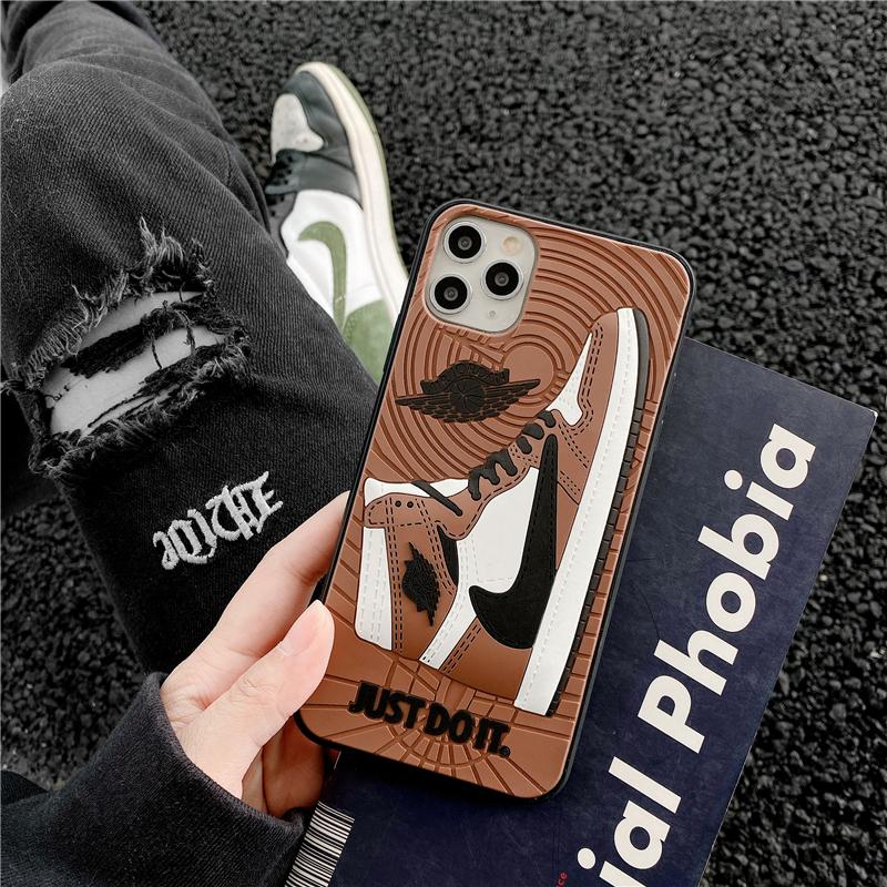 NK AIR JR SNEAKERS CASE FOR IPHONE 13 12 11 PRO MAX X XR XS 8 7 PLUS