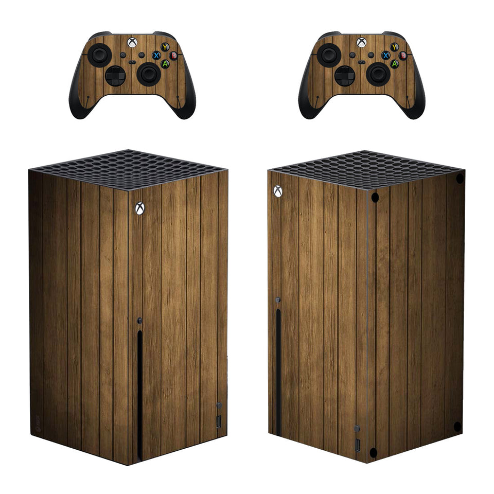WOOD - XBOX SERIES X PROTECTOR SKIN