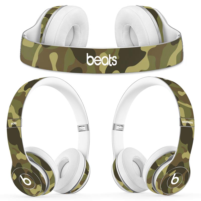 CAMOUFLAGE - BEATS HEADPHONES SOLO 2 WIRED PROTECTOR SKIN