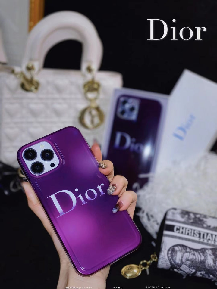 DIIOR FASHION PURPLE CASE FOR IPHONE 11 12 13 14 15