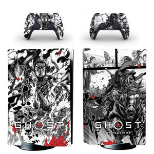 GHOST OF TSUSHIMA - PLAYSTATION 5 DISK & PS5 DIGITAL PROTECTOR SKIN