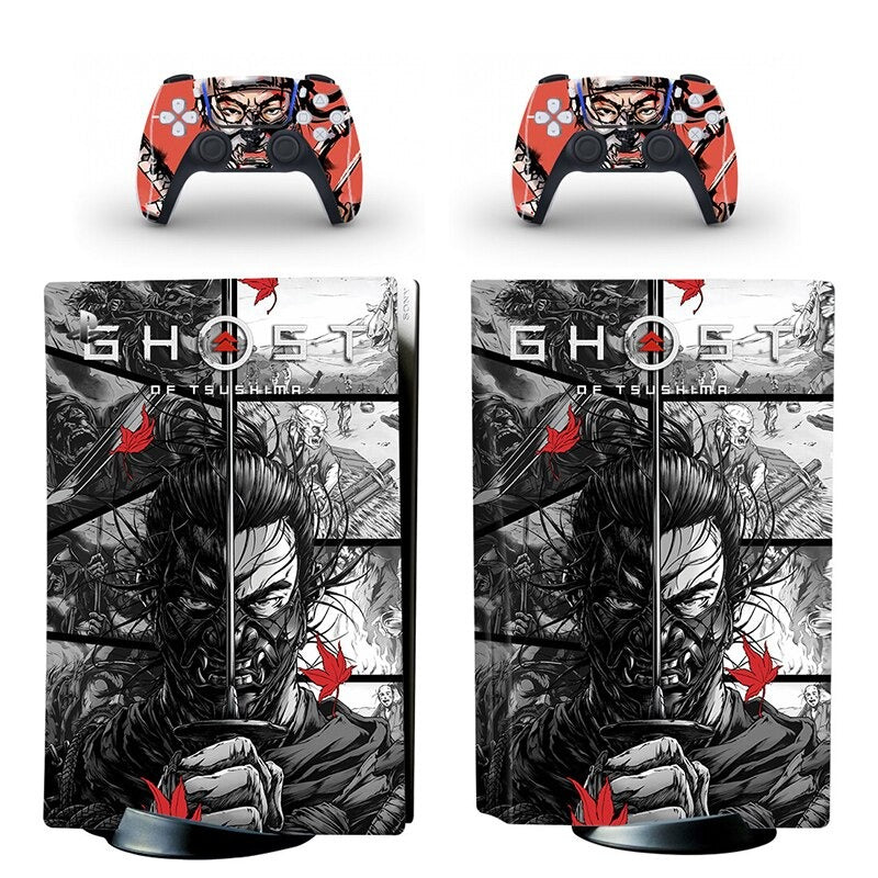 GHOST OF TSUSHIMA - PLAYSTATION 5 DISK & PS5 DIGITAL PROTECTOR SKIN –  Best-Skins