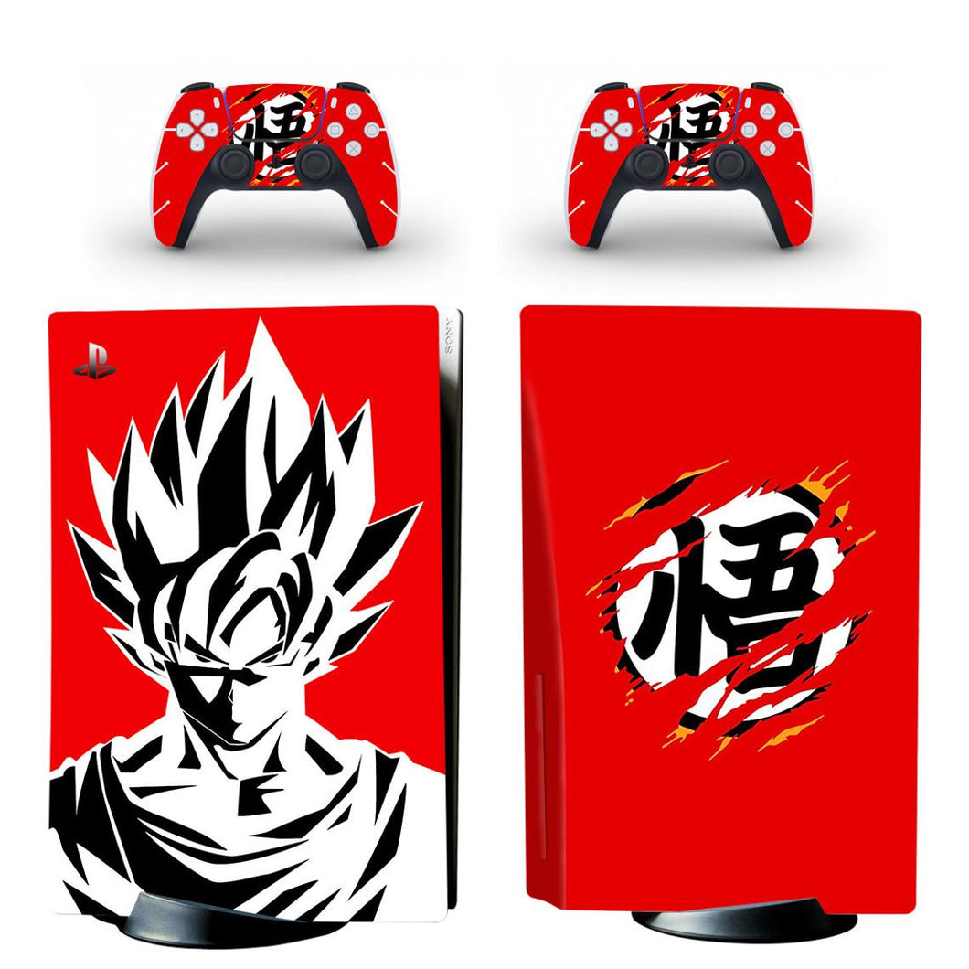 SON GOKU KAKAROT  - PS5 DIGITAL EDITION PROTECTOR SKIN