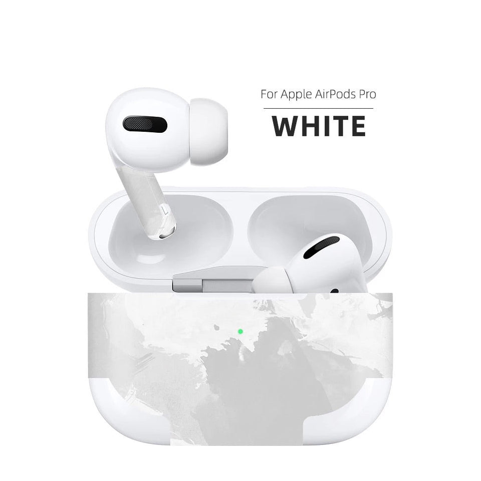 WHITE - AIRPODS PRO PROTECTOR SKIN - best-skins